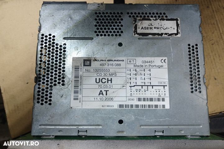 Radio cd 13255553 Opel Astra H [2004 - 2007] wagon 1.7 CDTI MT  (101 - 5