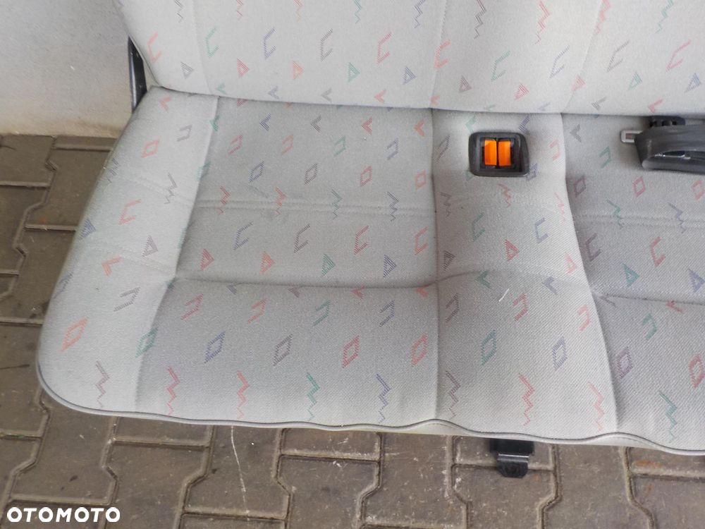 VW T4 FOTEL POTRÓJNY KANAPA ŁAWKA TYŁ TYLNA INKA - 3