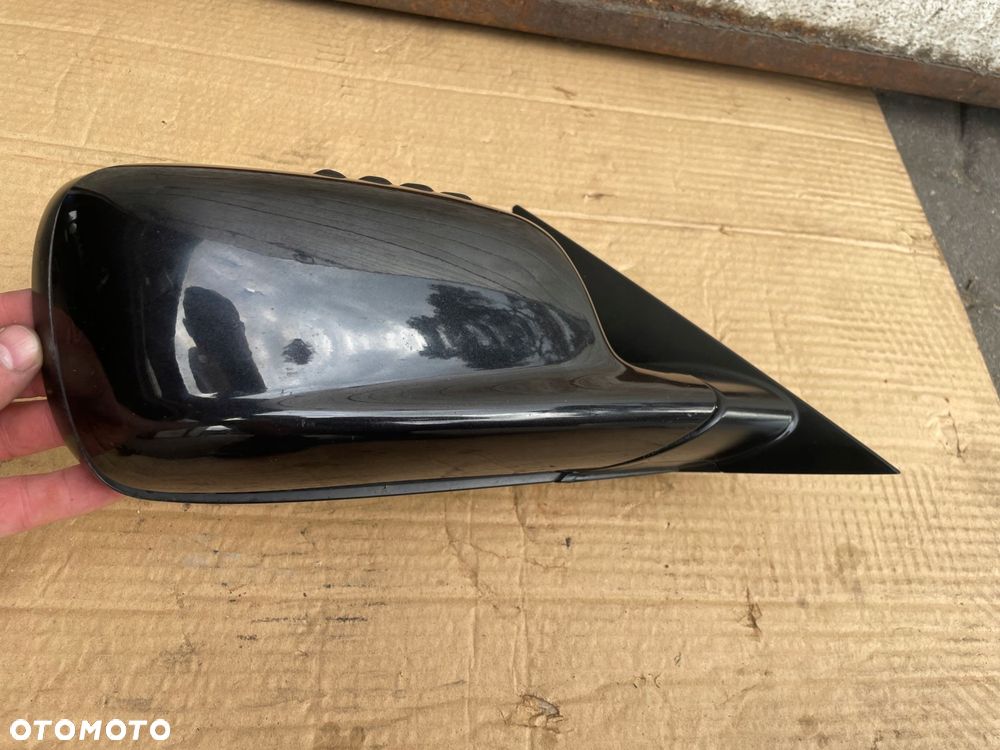 lusterko prawe bmw e46 coupe cabrio europa 5 pin czarne - 4