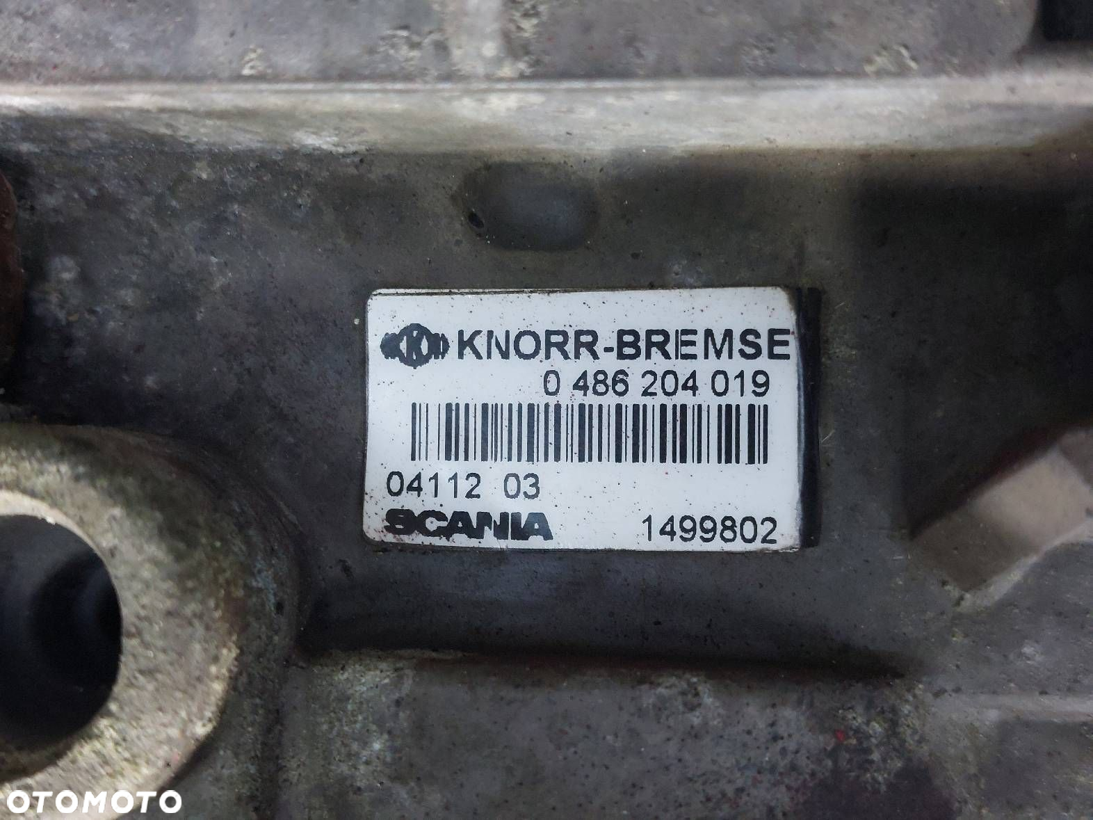 ZAWÓR EBS SCANIA R 114 LA 4X2  1499802 0486204019 - 5