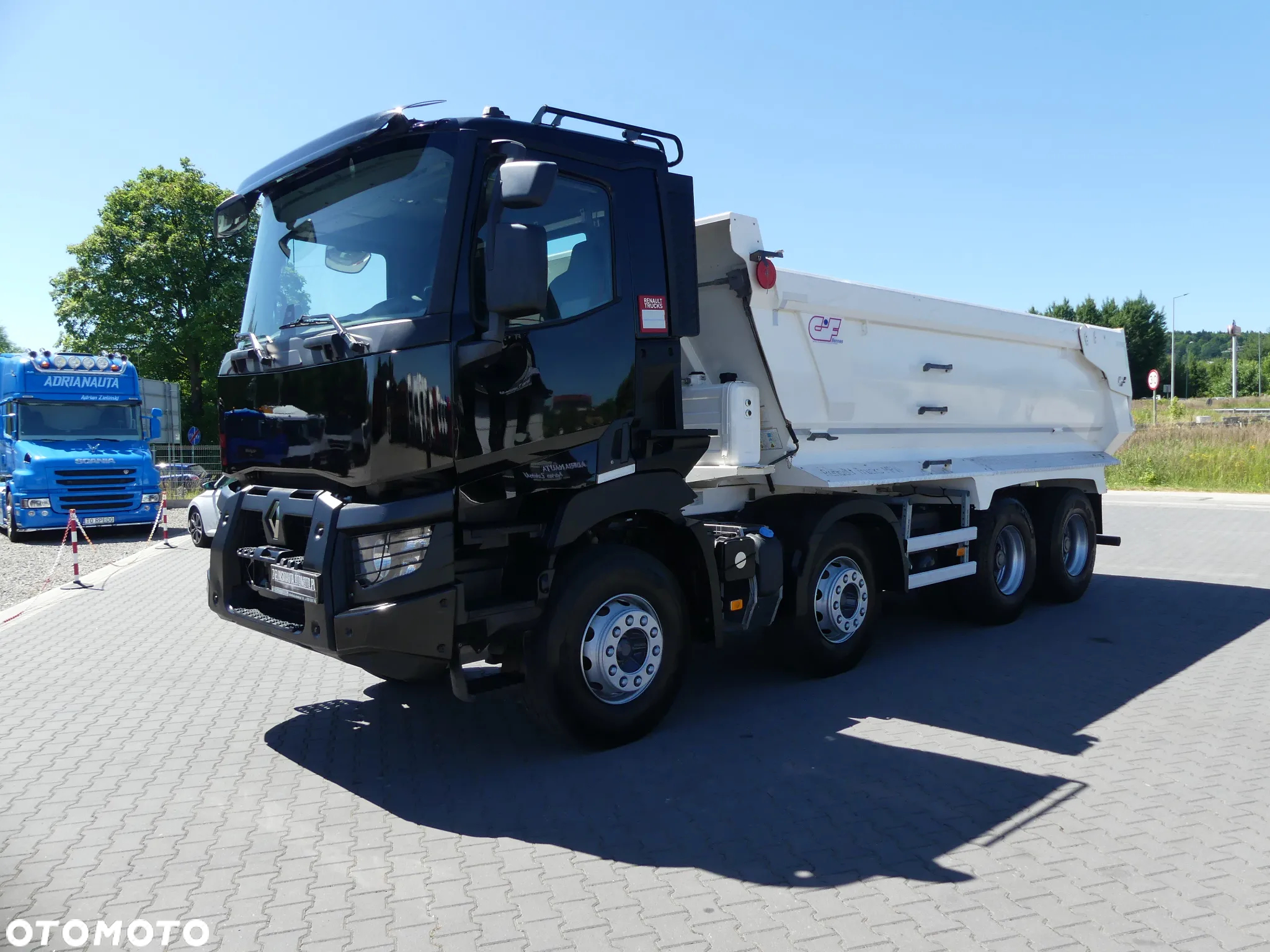 Renault C480 SILNIK 13L  / 8x4 / WYWROTKA / HYDRAULICZNA TYLNA KLAPA / - 6