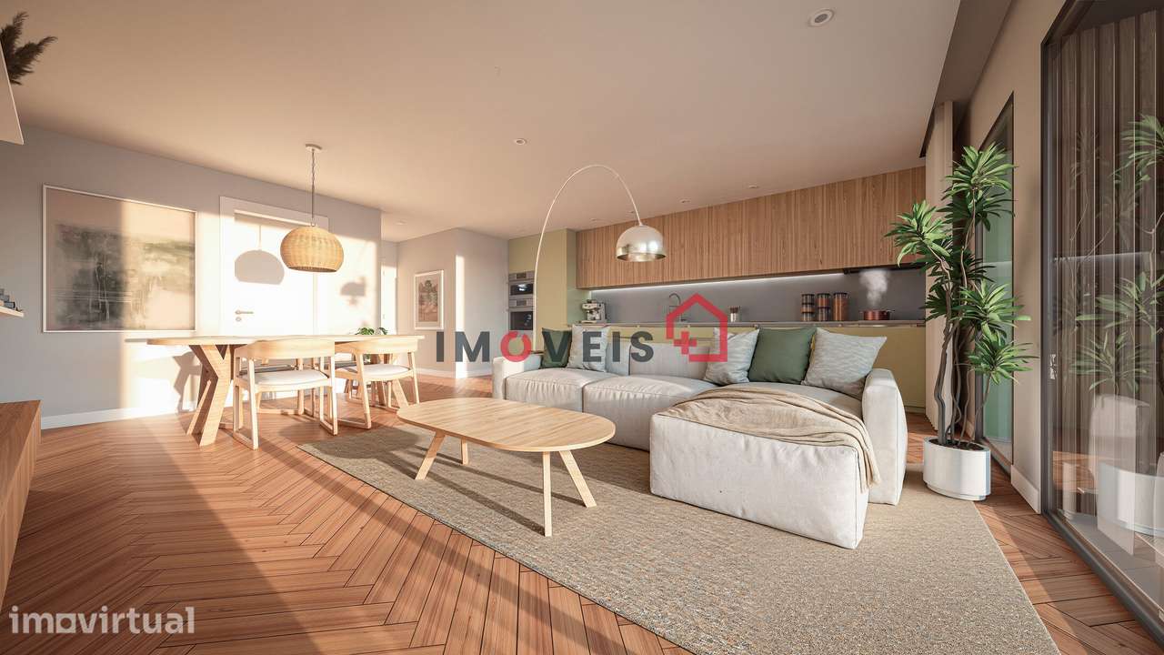 Apartamento T1 Novo - 1º ECO Prédio Pousos - Leiria - Grande imagem: 4/15