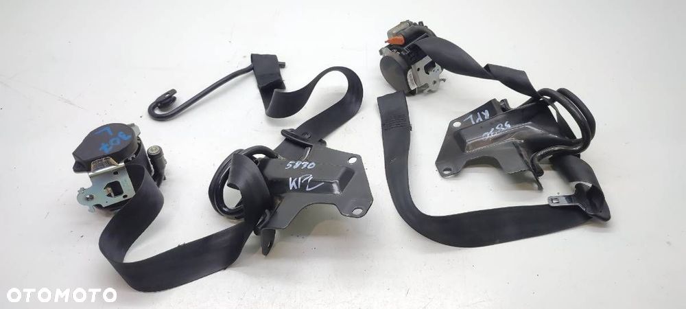 PASY BEZPIECZEŃSTWA LEWY PRAWY KOMPLET PEUGEOT 307 96532258XX 96612289XX - 1