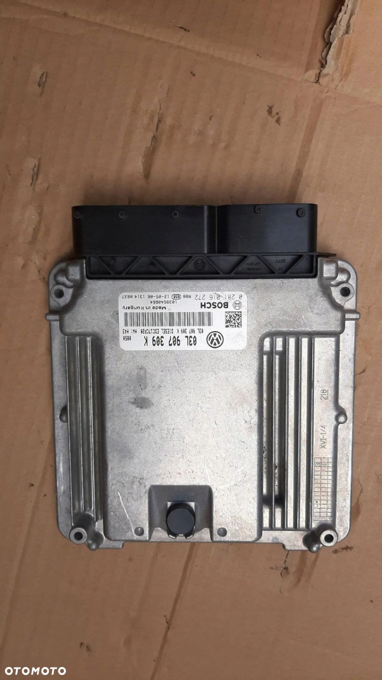 STEROWNIK SILNIKA 03L907309K VW T5 CARAVELLA TRANSPORTER - 1