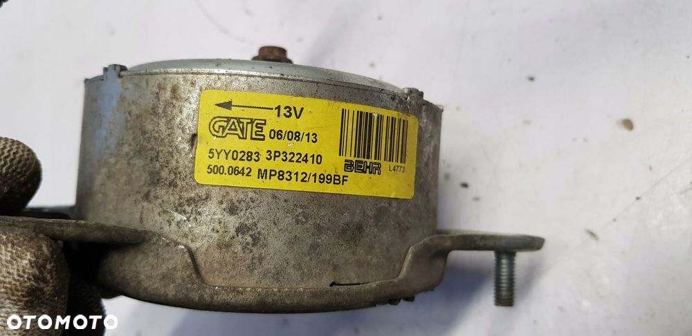 wentylator rezystor Opel Adam 1.2 - 8