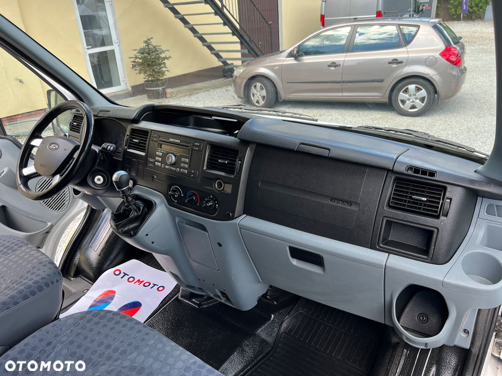 Ford Transit Furgon Brygadowy Załogowy Doka 6 os. L3H2 2.4 TDCI 140KM HAK Wyciągarka - 14