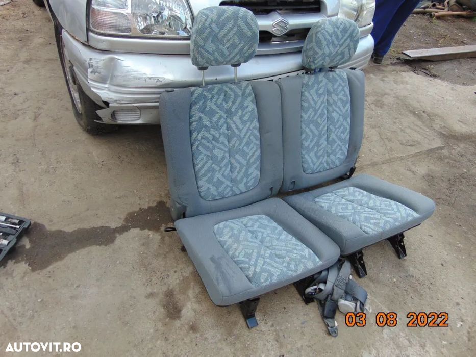 bancheta spate Suzuki Grand Vitara 1999-2005 banchete spate cu centuri - 2