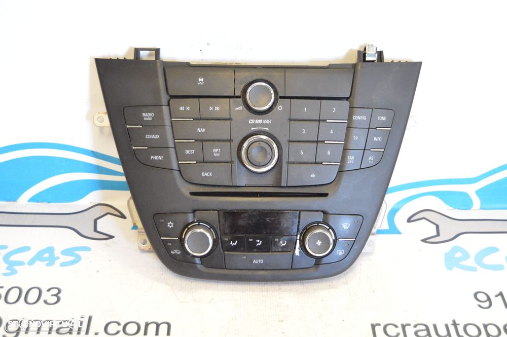 DISPLAY SOFAGEM COMANDO CHAUFFAGE AR CONDICIONADO AC CLIMATRONIC PAINEL CONTROLO RADIO AUTORADIO GM13273095 13273095 GM20997887 20997887 GM13273255 13273255 OPEL INSIGNIA A G09 TOURER 2.0 CDTI 130CV A20DT