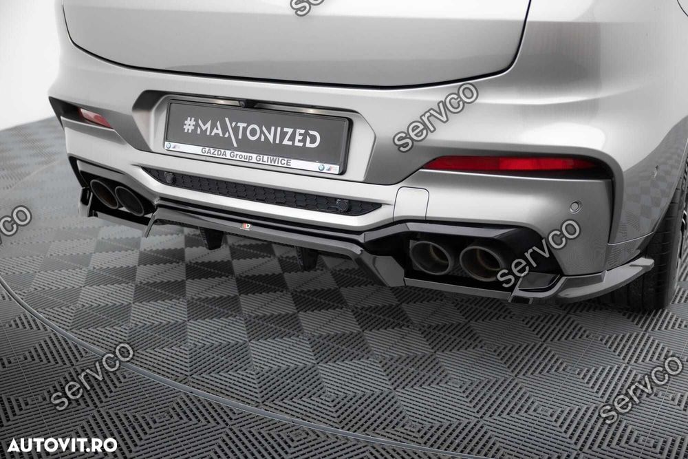 Prelungire bara spate Bmw X4 M F98 2019-2021 v1 - Maxton Design - 3