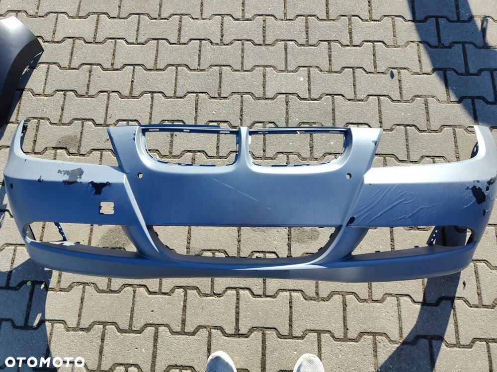 BMW 3 E90 E91 ZDERZAK PRZEDNI 4PDC - 1