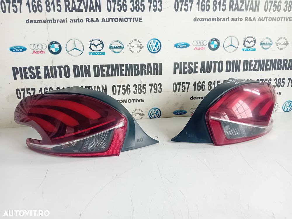 Stopuri Lampa Stop Tripla Stanga Dreapta LED Peugeot 208 An 2015-2019 Originale Motor BH02 - 1