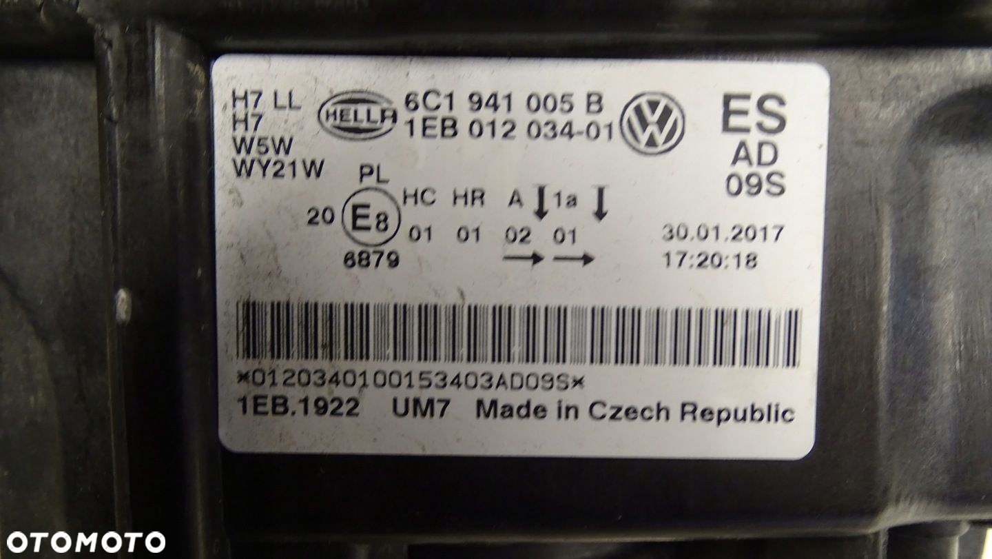 VW POLO 6C1 LIFT - lampa przednia lewa - 8