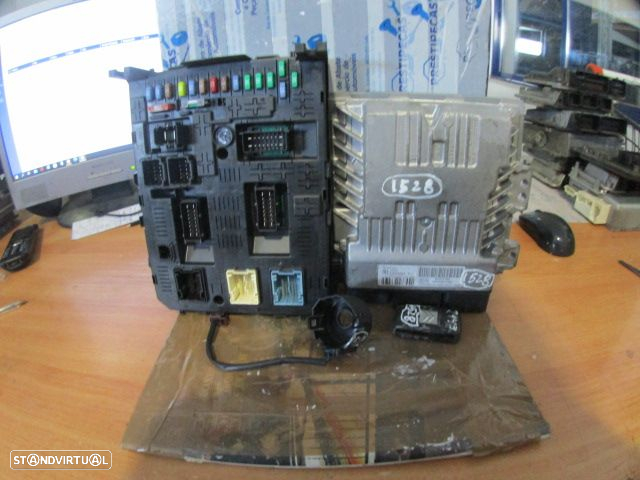 Centralina 9676761080  9666571380  9663123380   966689568002 CITROEN C4 PICASSO 2011 1.6HDI 112CV 5P CINZA CONTINENTAL - 16