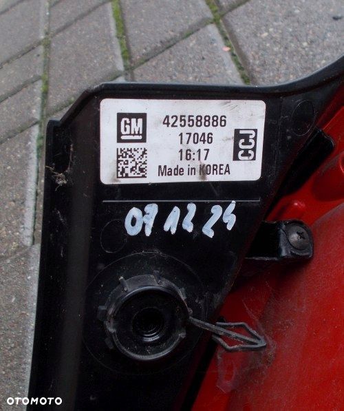OPEL MOKKA X 15- LEWA TYLNA LAMPA LED EUROPA ORYGINAŁ - 7