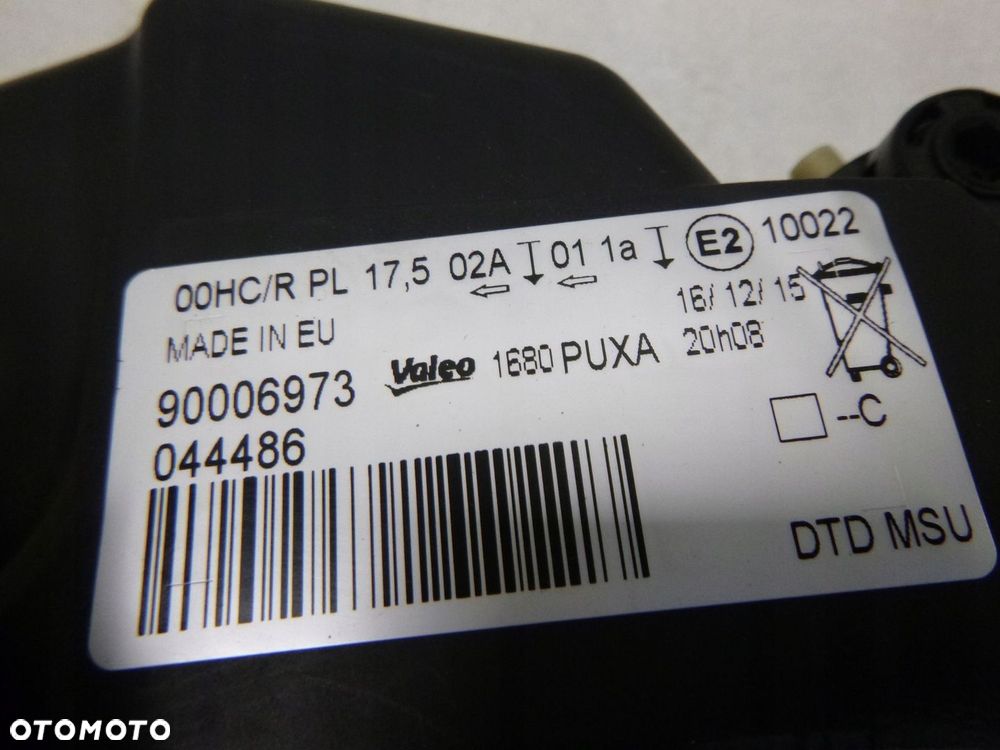 DACIA LOGAN 08-13 LAMPA PRAWY PRZÓDPRZEDNIA ORYGINAŁ - 16