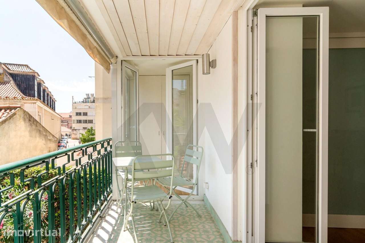 T3 MOBILADO COM 177 M², VARANDA NO PRÍNCIPE REAL, LISBOA - Grande imagem: 2/37
