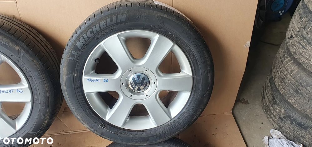 Alufelgi z oponami alusy 5X112 6,5J R16 ET50 VW Passat B6 1T0601025C - 7