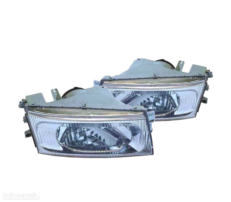 FARÓIS OPTICAS MITSUBISHI LANCER 97-01 - 1