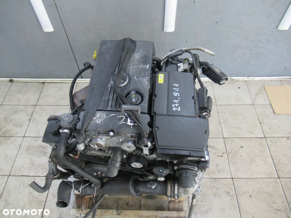 Silnik kompletny Mercedes C W203 1.8 kompressor 271.911 - 1