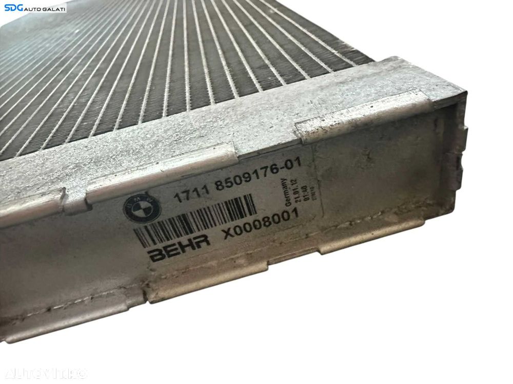 Radiator Apa BMW Seria 5 F10 F11 2.0 D 2009 - 2017 Cod 8509176 17118509176-01 [V0413] - 2