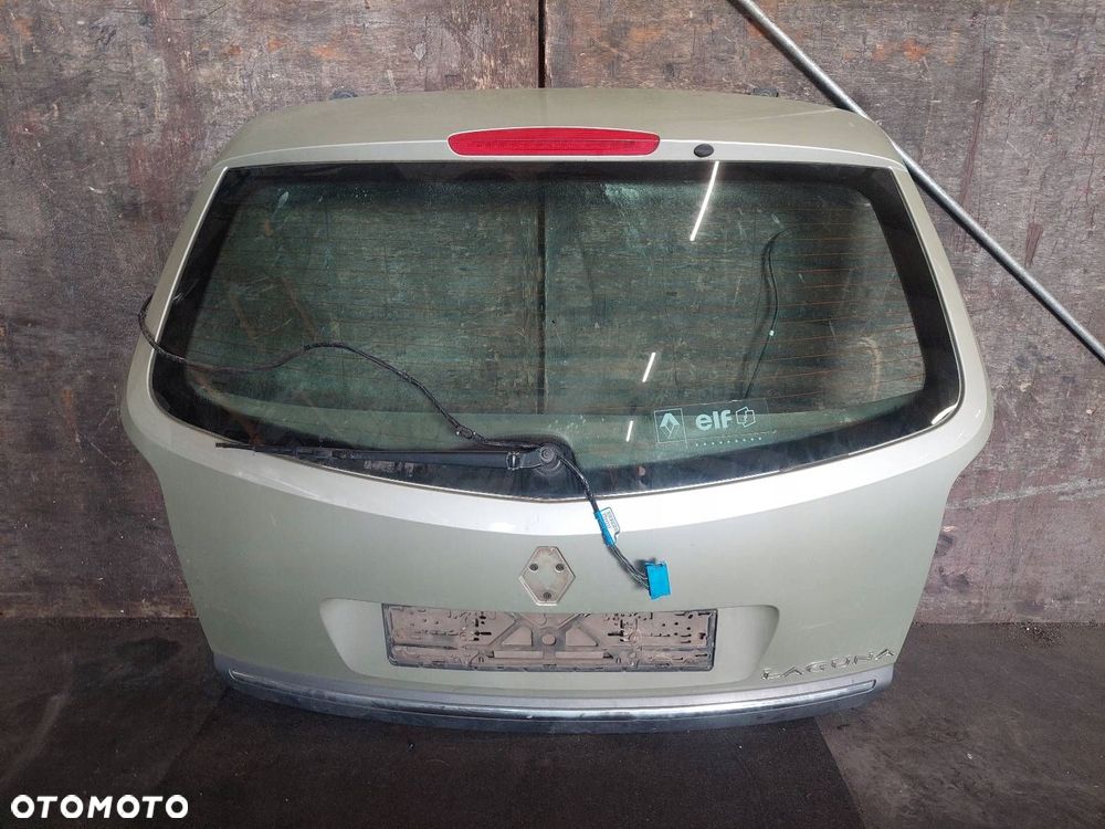 KOMPLETNY TYŁ KLAPA BAGAŻNIKA ZDERZAK TYŁ LAMPY LAGUNA II KOMBI NV190 - 9