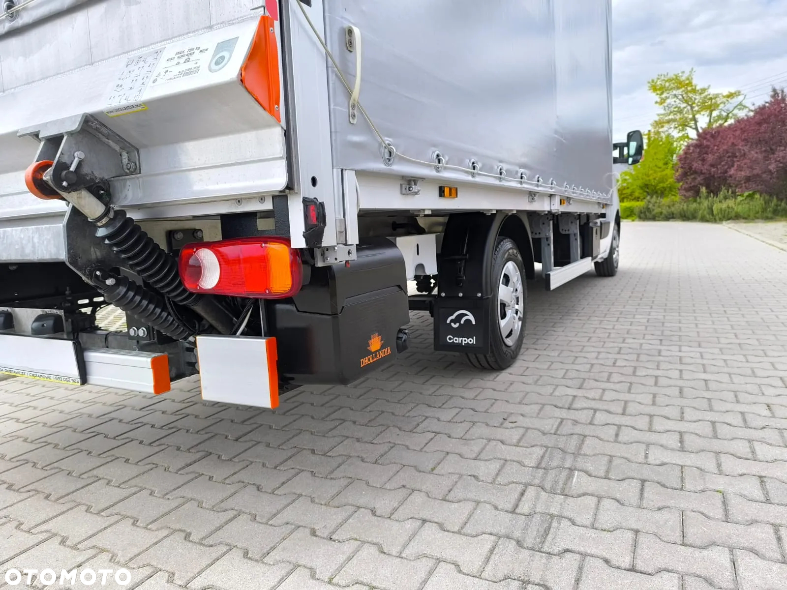 Renault Master Sypialnia WINDA 750kg, 9 Palet, Firana + Reg. Wysokość! - 36
