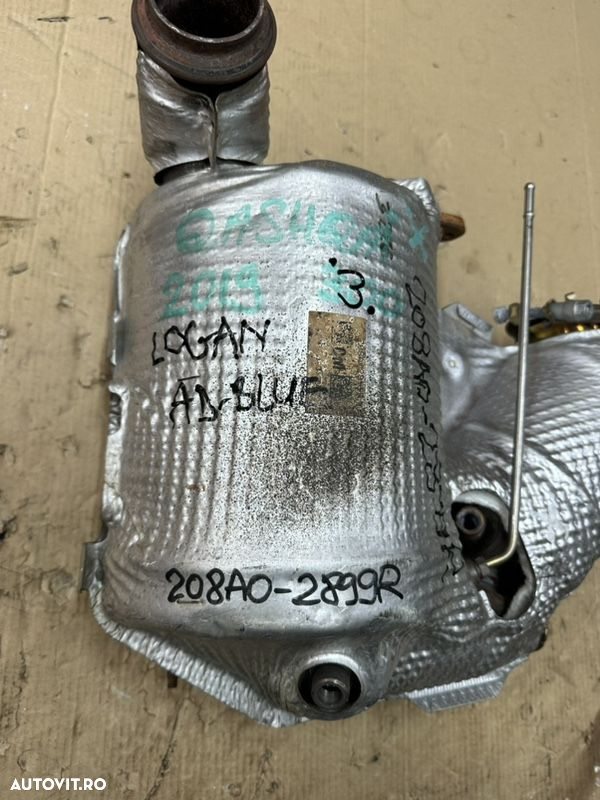 Catalizator, Filtru particule NISSAN QASHQAI ,DACIA LOGAN cu ad-blue an 2019 cod 208A0-2899R - 2