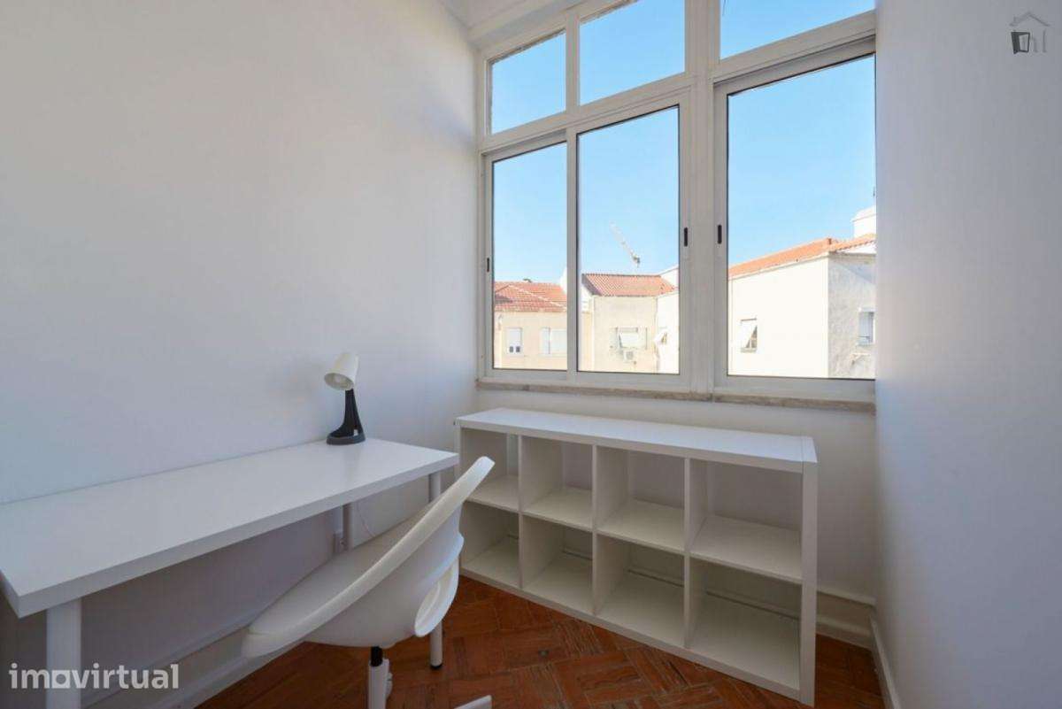 Quarto - localizado em Alameda Lisbon - Grande imagem: 5/24