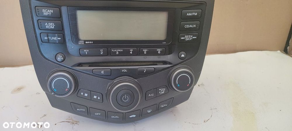 HONDA ACCORD VII LIFT RADIO CD FABRYCZNE RG726RO KOMPLETNE - 2