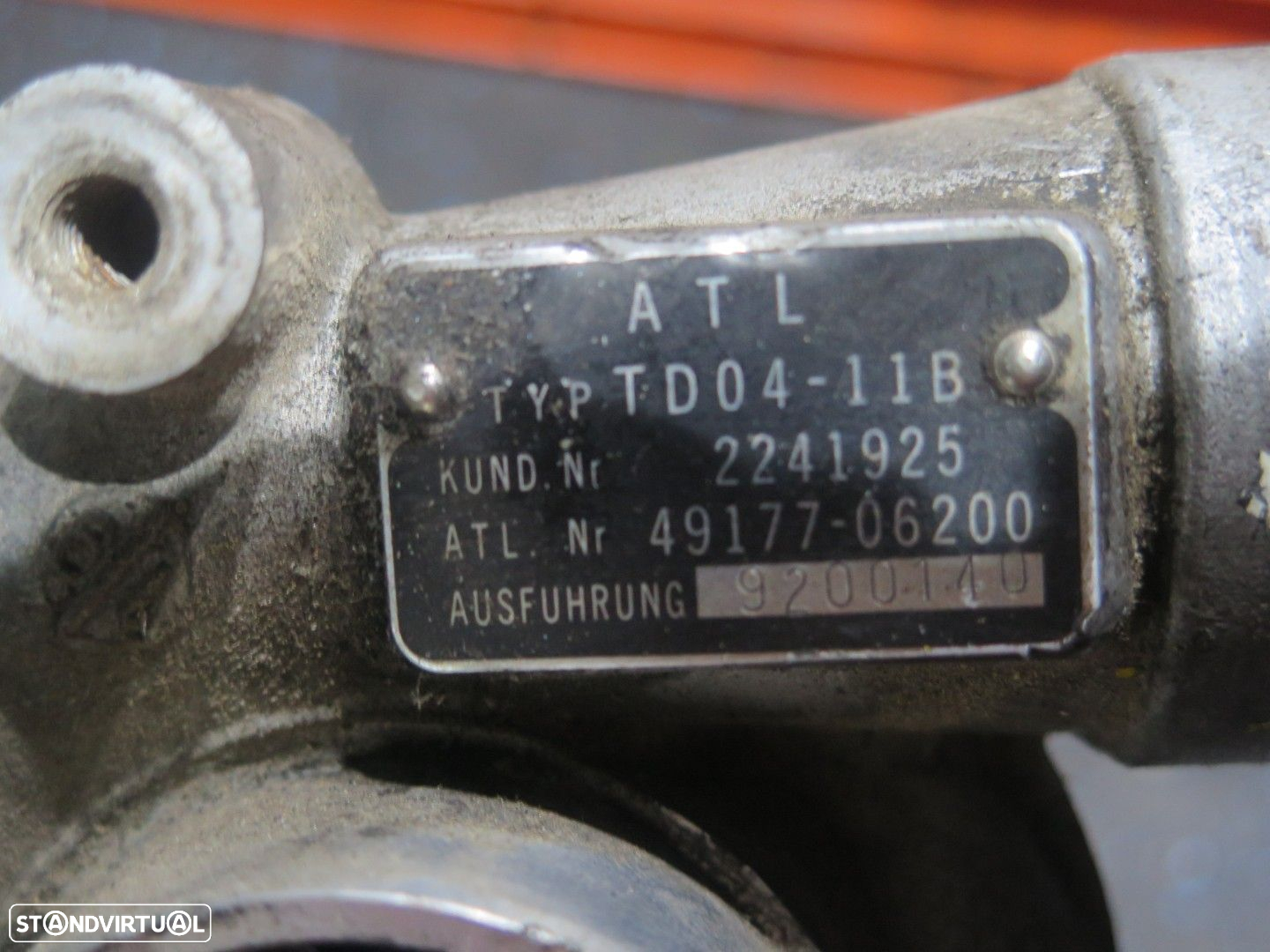 Turbo BMW 324 (E30) 2.4 TD REF: 4917706200 - 5