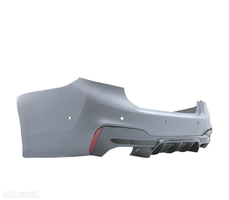 PARA-CHOQUES TRASEIRO BMW G30 17-19 LOOK M5 PDC 6 - 2