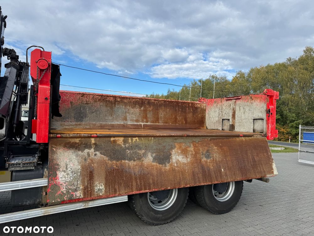DAF CF 85.410 ATe 6x4 DŻWIG HDS HYDROBURTA OPONY-90% - 29
