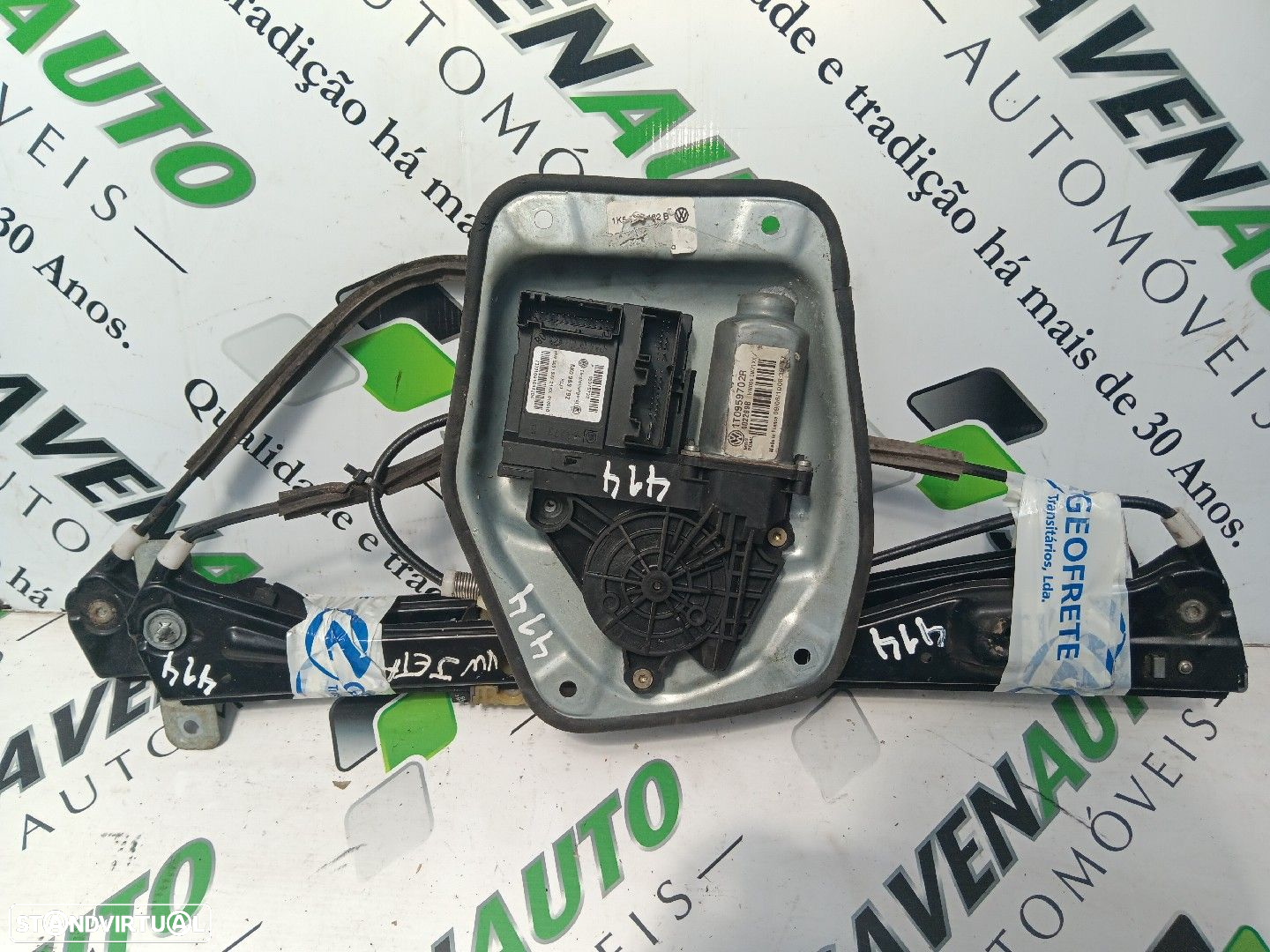 Elevador Frente Dto Electrico Volkswagen Jetta Iii (1K2) - 2