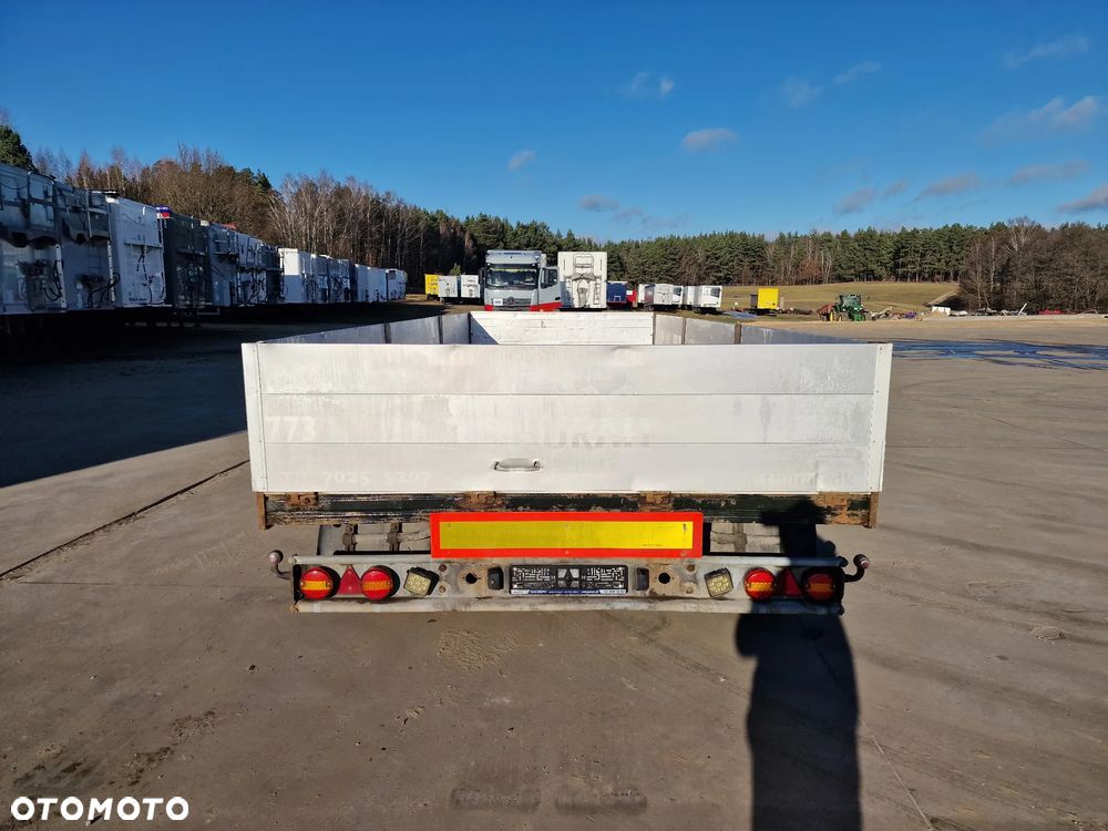 Fliegl Przyczepa Platforma Niskopodwoziowa Burtowa - 4