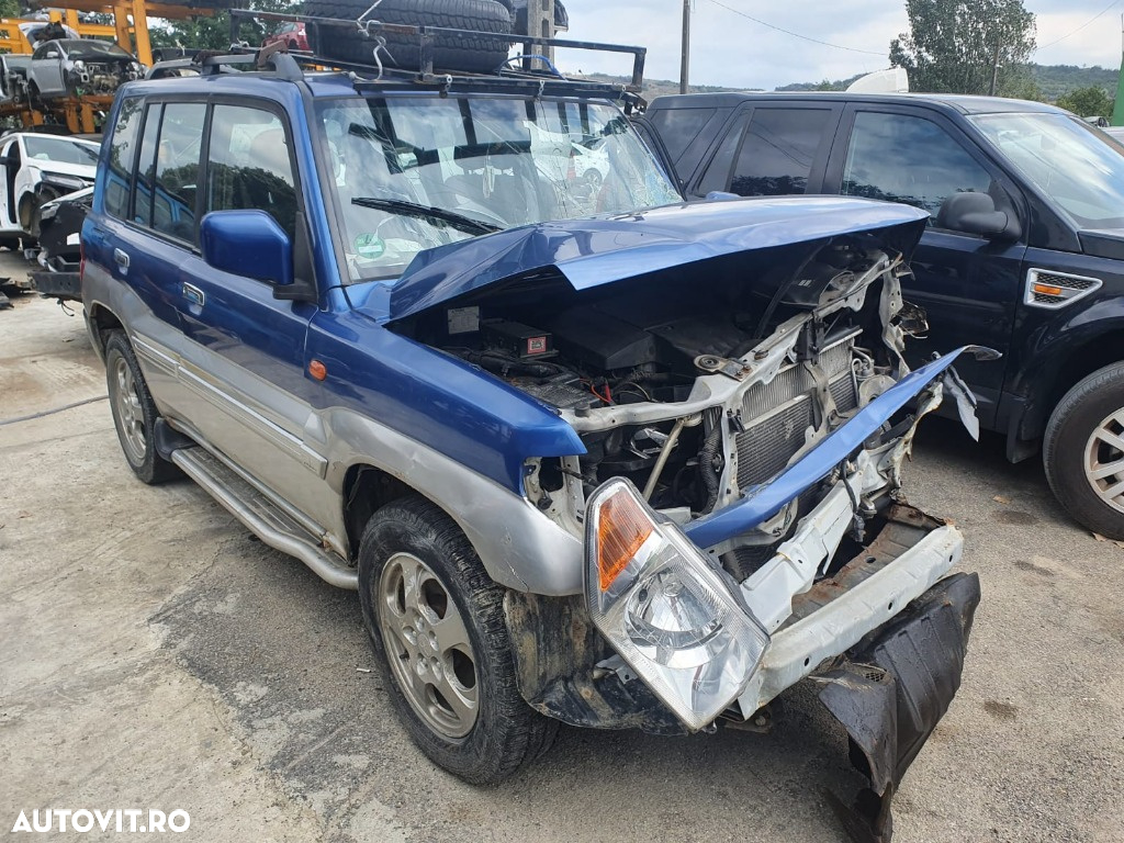 usa portiera stanga dreapta barele longitudinale carlig remorcare complet Mitsubishi Pajero Pinin motor 2.0 benzina 129cp dezmembrez - 2