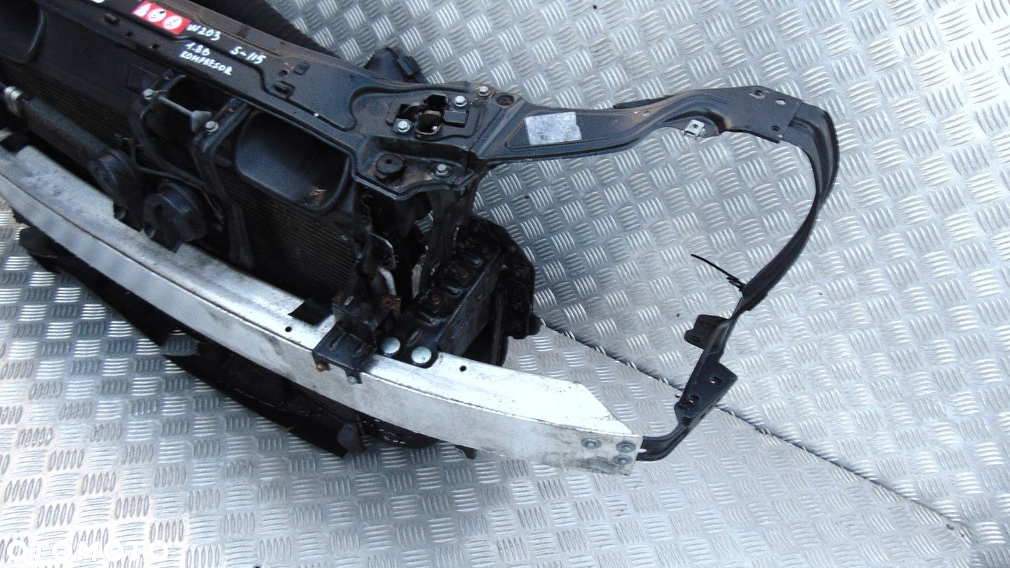 PAS PRZEDNI CHŁODNICA WENTYLATOR BELKA MERCEDES W203 2.2 A203 KOMPLET - 4