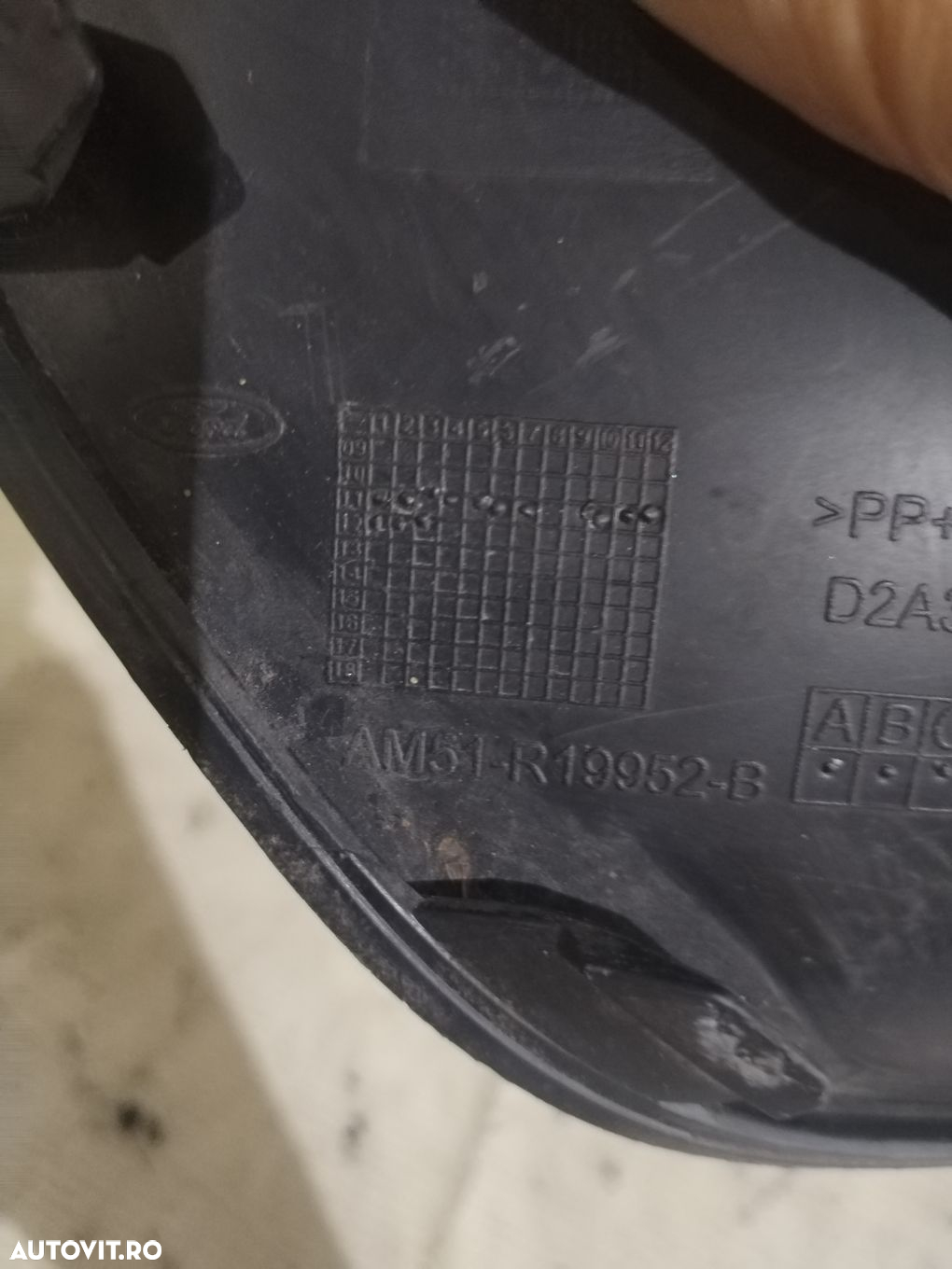 Grila proiector dreapta, Ford C-Max, 2010, 2011, 2012, 2013, 2014, cod origine OE AM51-R19952-B. - 4