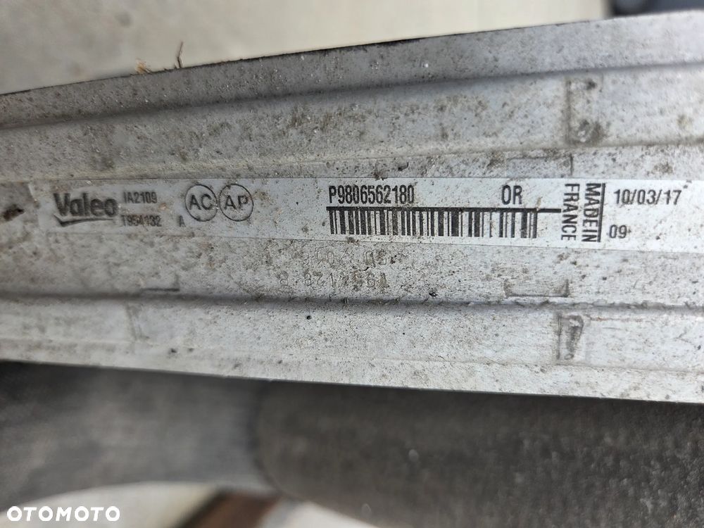 Chłodnica powietrza INTERCOOLER przewody1.6 BLUE HDI Peugeot Expert III - 6