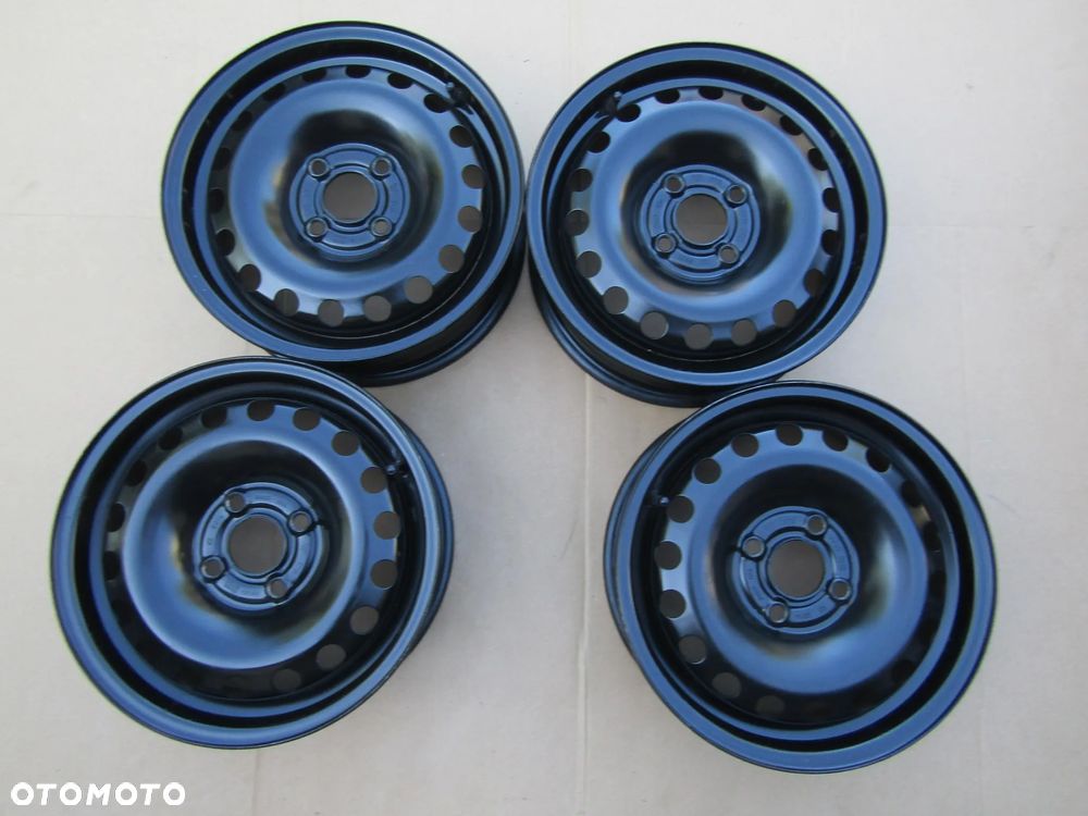 4x Felgi Stalowe 14 VW UP Skoda Citigo Seat Mii 5 j 4x100 ET35 piasta 57,1 mm  / ORYGINALNE - 11