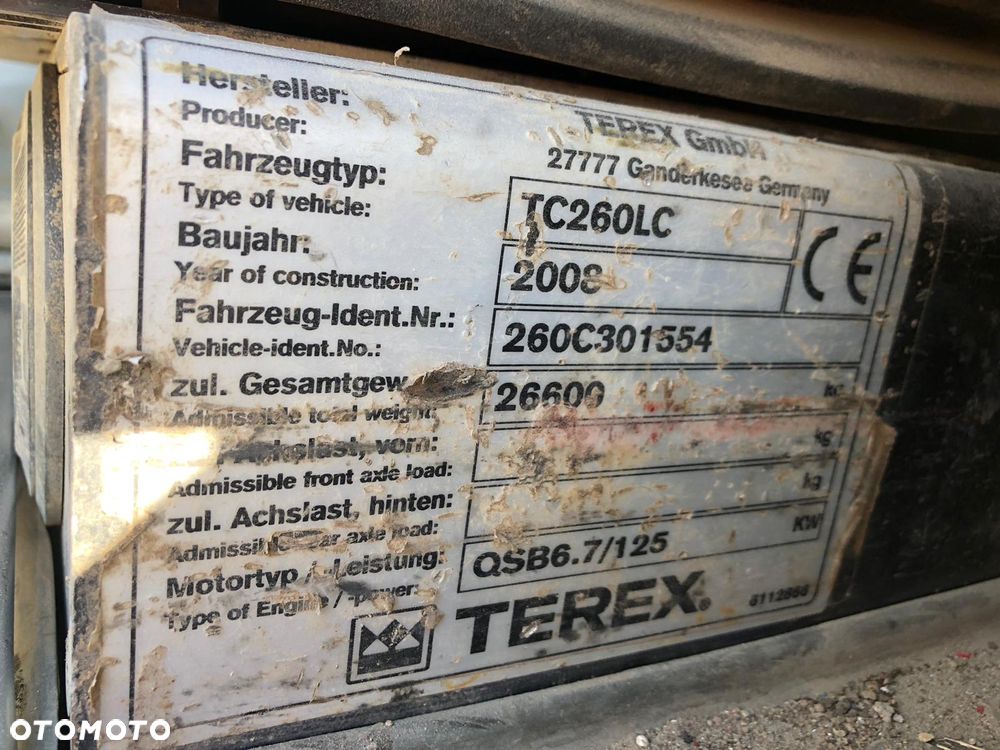 Terex TC 260 LC - 8
