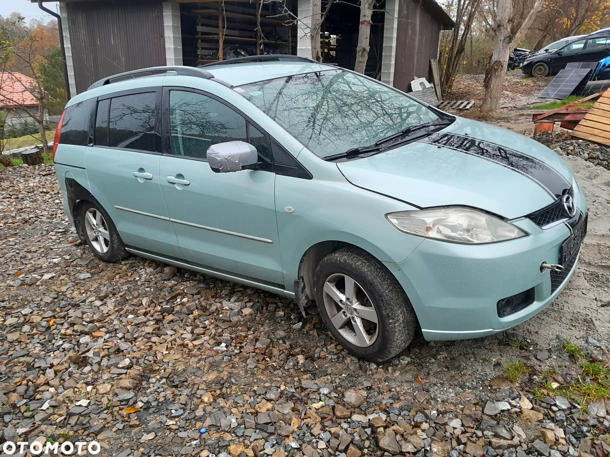 Mazda 5 CR 05-10 Drążek Stabilizacyjny przód przedni sanki - 6