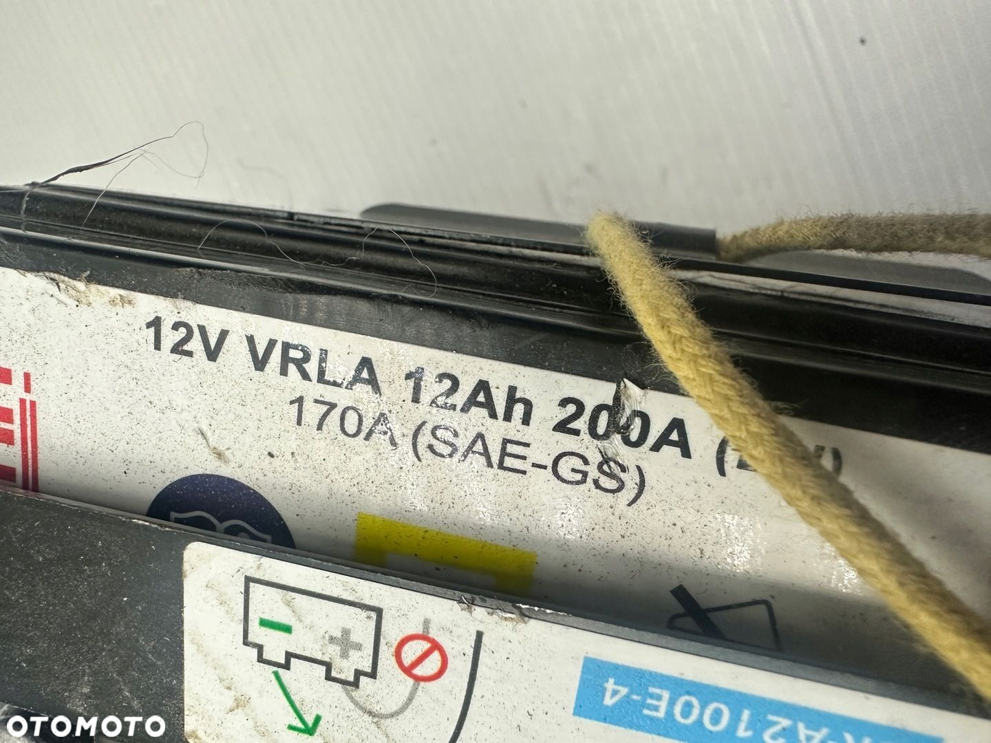 BATERIA AKUMULATOR PEUGEOT Citroen 12Ah 200a hybryda 9828201580 - 3