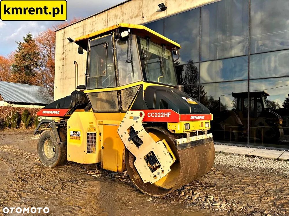 Dynapac CC222CHF WALEC GUMA-STAL 2006R. | BOMAG BW 90 BW 174 151 180 BW 28 CAT CB 535 HAMM DV 90 GRW 15 HD 140 DV 80 70 - 7