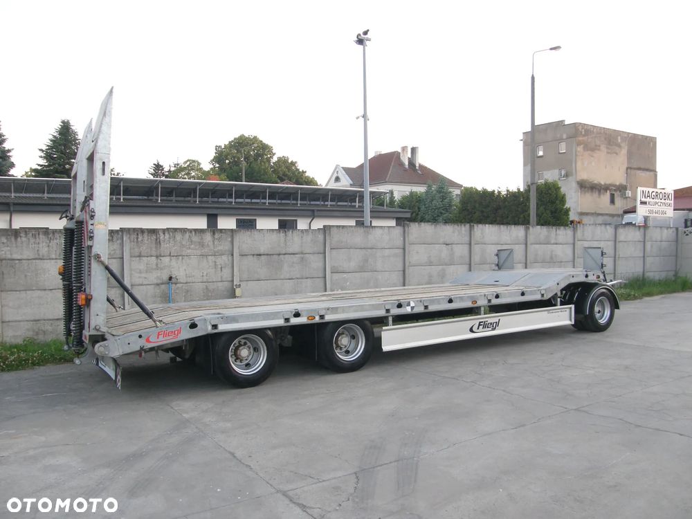 Fliegl DTS-S 300 2023rok ocynk 3 osiowa przyczepa niskopodwoziowa z Niemiec - 15