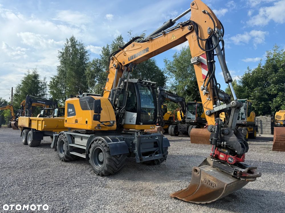 Liebherr 914 Compact  Rototilt + Szczypce Przyczepa - 9