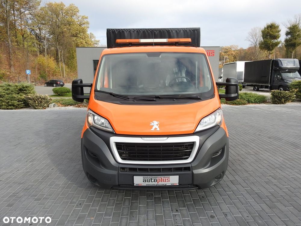 Peugeot BOXER SKRZYNIA PLANDEKA PODWÓJNA KABINA DOKA 7 MIEJSC KLIMATYZACJA PNEUMATYKA  140KM - 6