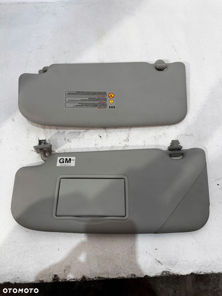 słoneczka osłona przeciwsłoneczna nissan qashqai j10 +2 komplet - 1