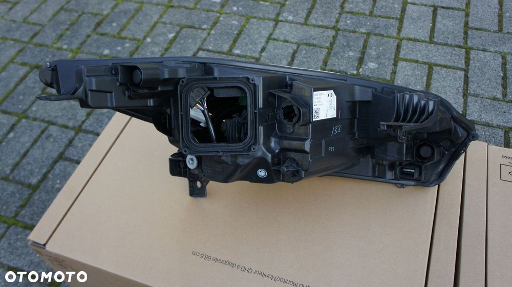 ZESTAW PRZÓD MASKA PRZEDNI BŁOTNIK PRZEDNIA LAMPA RENAULT ZOE LIFT - 27