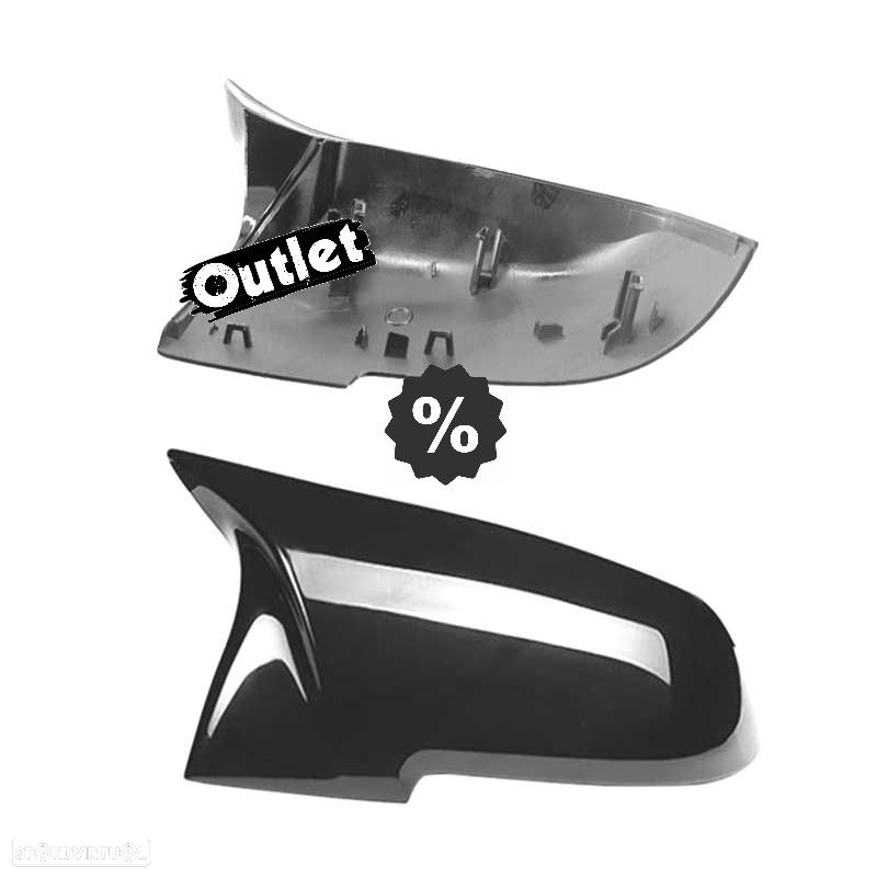 C010741C1. CAPAS DE ESPELHOS LOOK M PARA BMW F30 F31 F32 F33 F36 F20 F22 E84 F34 - 7