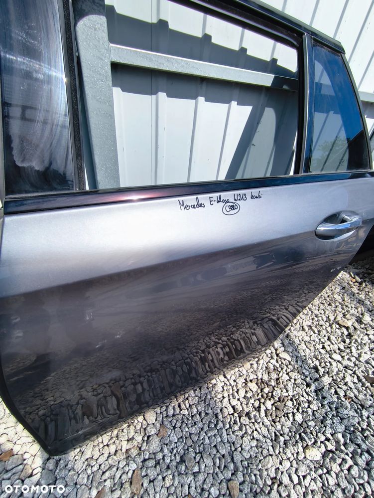MERCEDES E-KLASA W213 KOMBI DRZWI LEWE TYLNE POZNAŃ GIEŁDA - 4